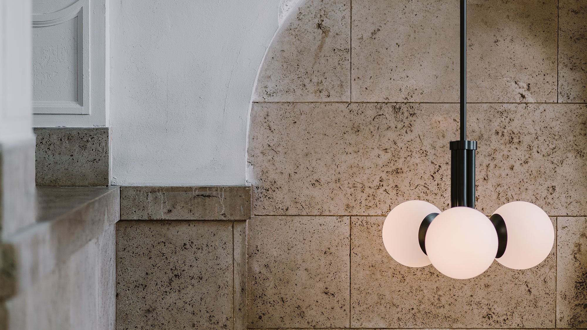 Schwung Tubular 500 Black Gunmetal Chandelier